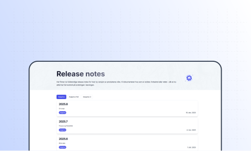 Release notes